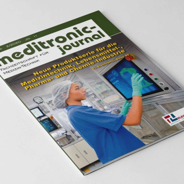 Cover der Fachzeitschrift Meditronic Journal von 2020
